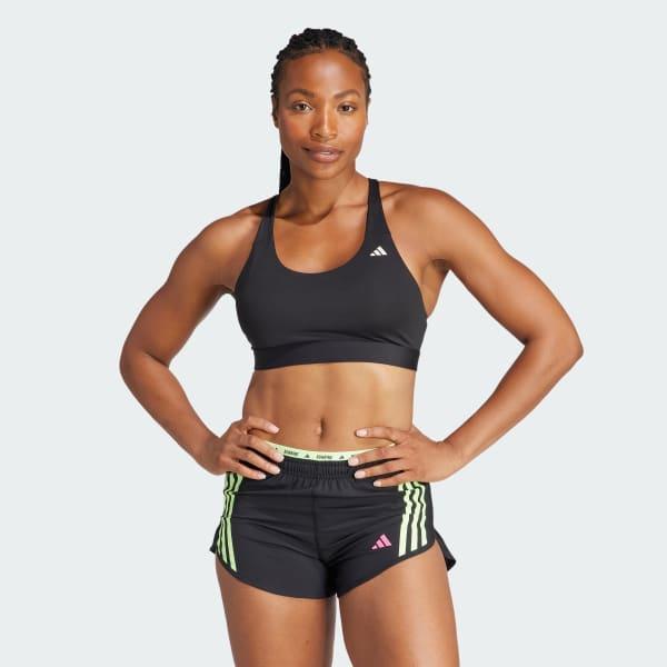 adidas Ultimateadidas Run Medium-Support Bra Black S D-DD Womens Product Image