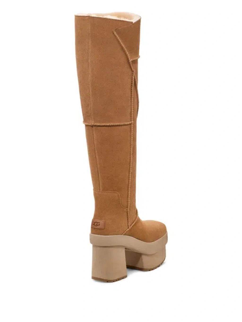 UGG New Heights Platform Boot In Brown Product Image