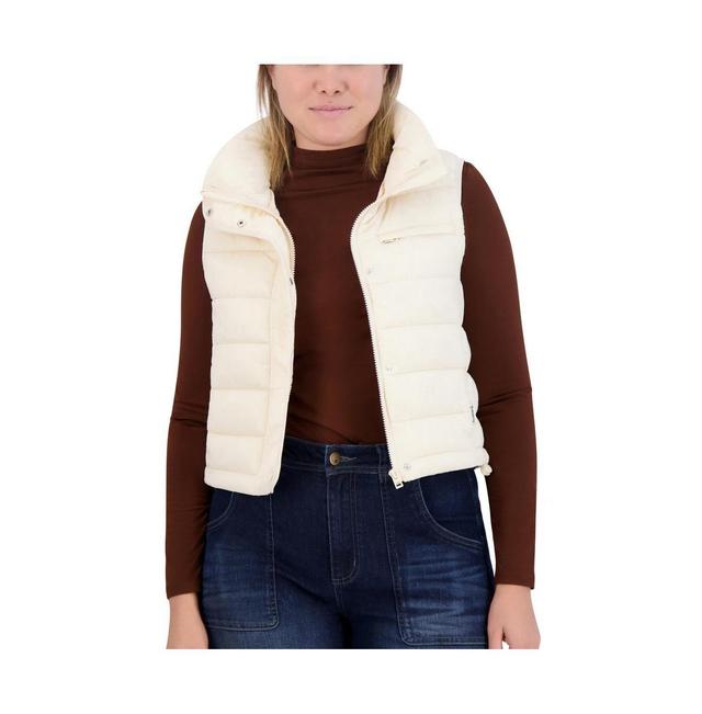 Womens Zip Up Insulated Puffer Vest Product Image