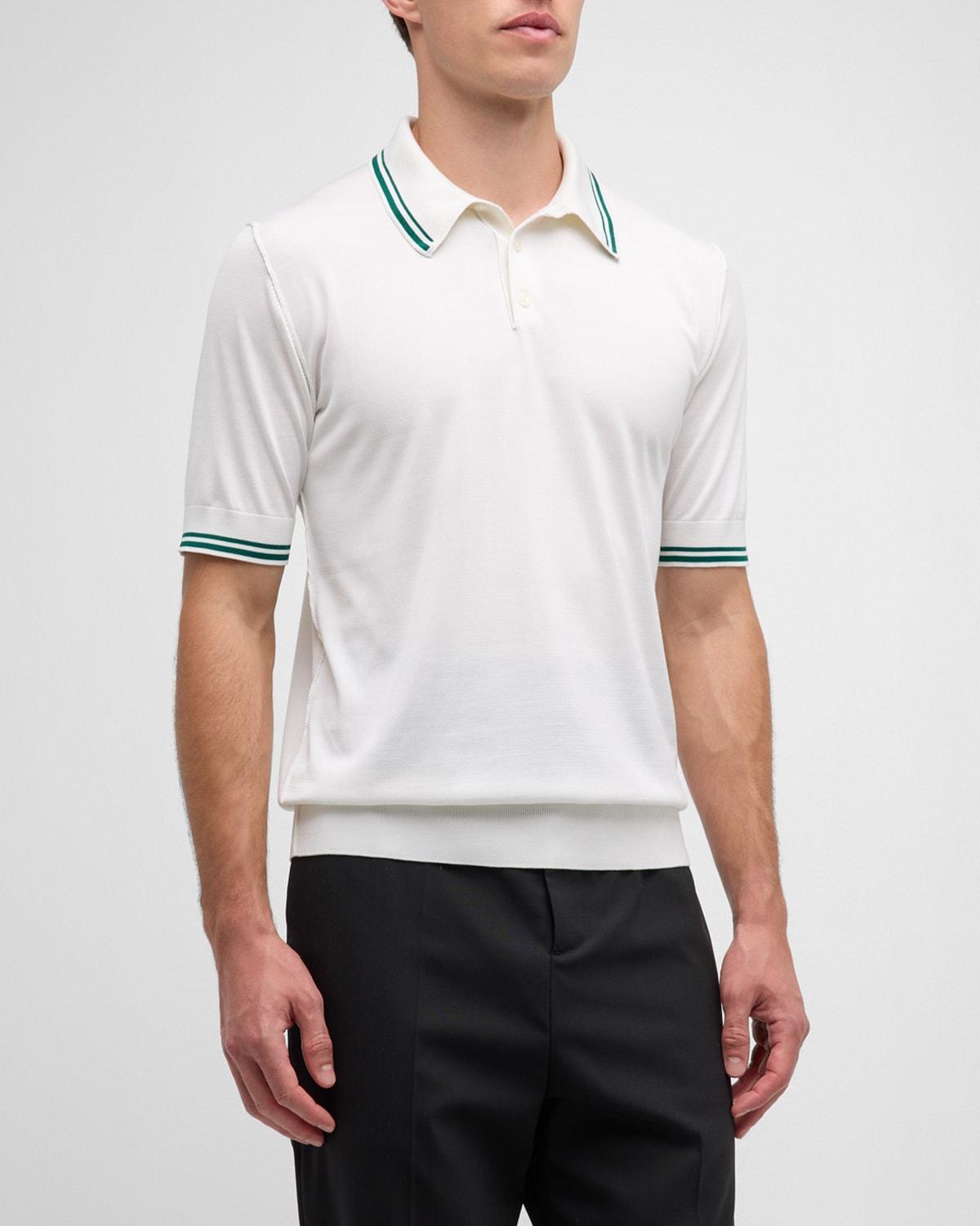 Men's DG Logo Polo Shirt Product Image