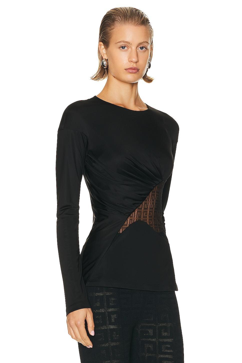 Givenchy 4G Lace Cut Out Top Product Image