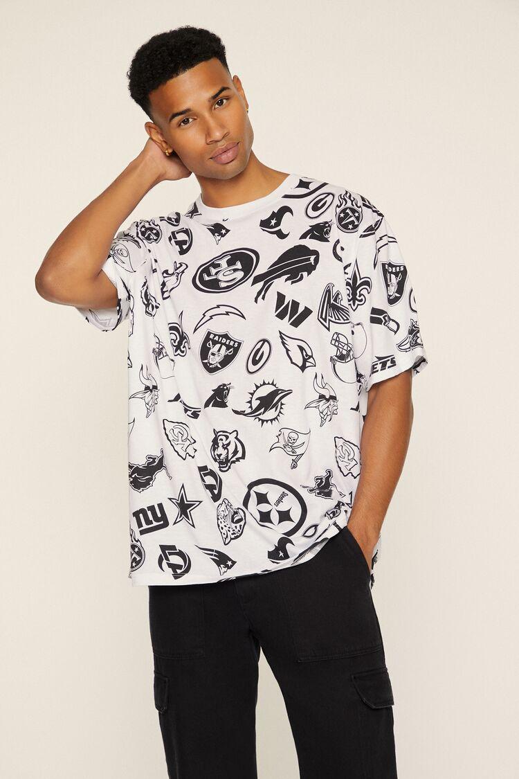 NFL Logo Print Crew Tee | Forever 21 Product Image