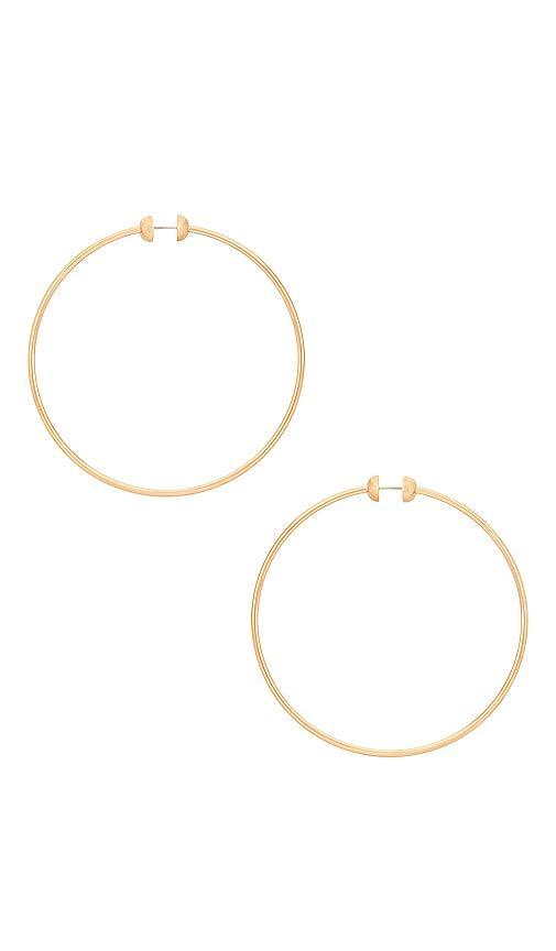 Jenny Bird Icon Large Hoop Earrings Product Image