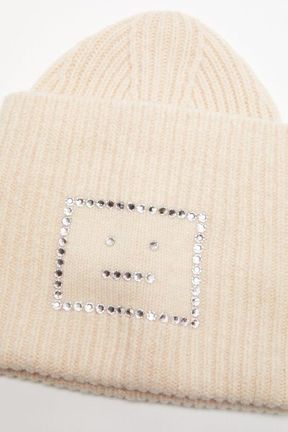 Embellished Face square beanie Product Image