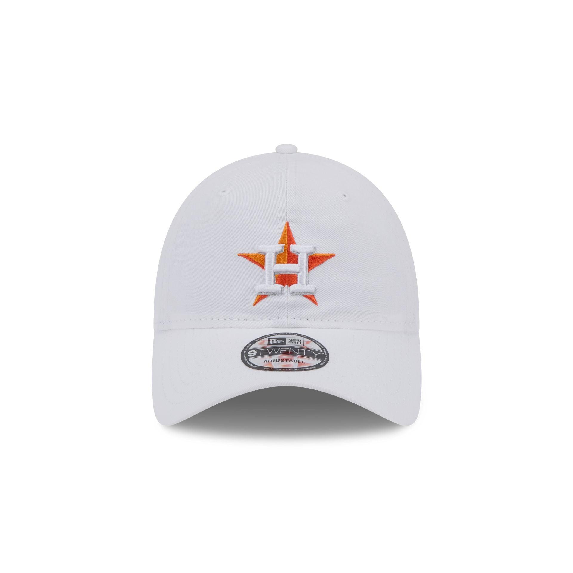 Houston Astros White 9TWENTY Adjustable Hat Male Product Image