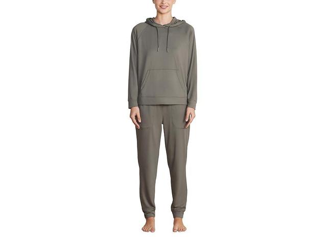 Barefoot Dreams Malibu Collection(r) Butterchic Hoodie Branch) Women's Sweater Product Image