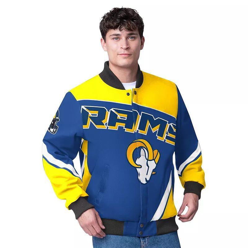 Mens G-III Extreme Royal Los Angeles Rams Maximum Racing Full-Zip Jacket Product Image