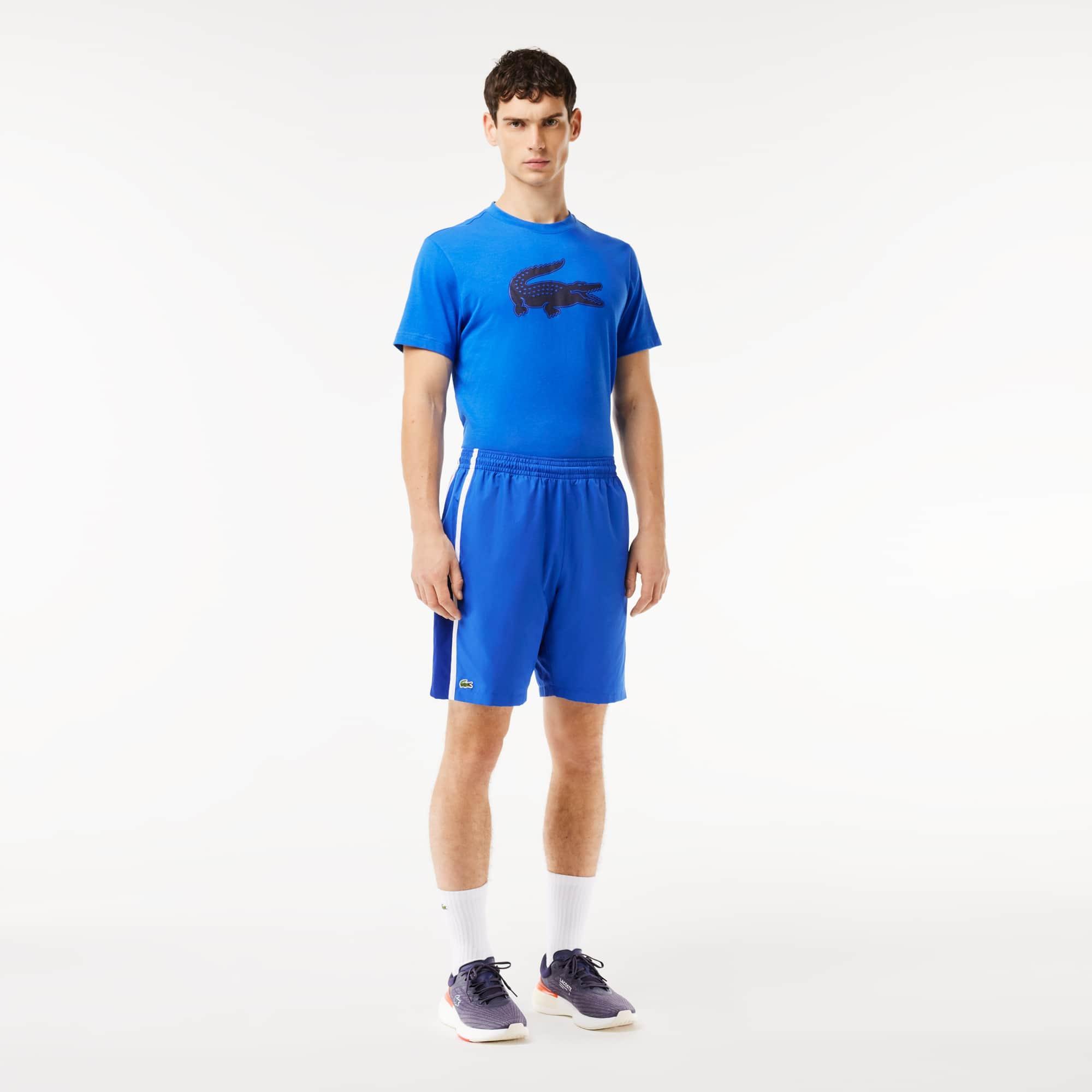 Men's Lacoste SPORT Colourblock Panels Lightweight Shorts Product Image