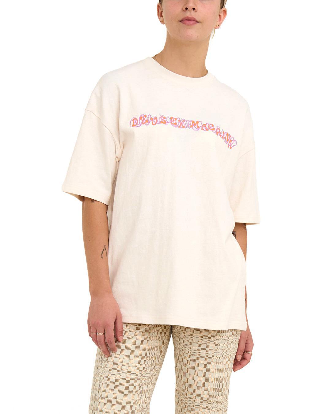 Dxw Fungus Tee - White Sand Product Image