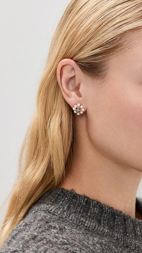 Tory Burch Kira Pearl Stud Earrings | Shopbop Product Image