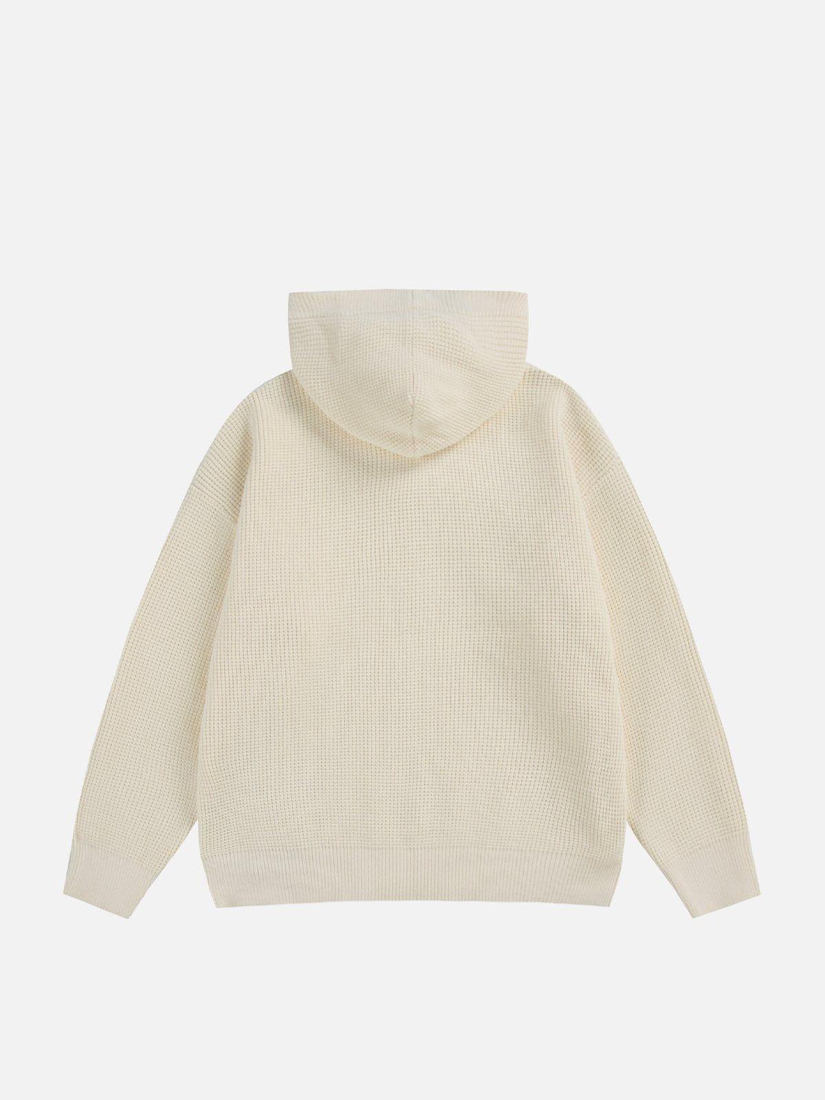 Aelfric Eden Basic Solid Waffle Hoodie Product Image