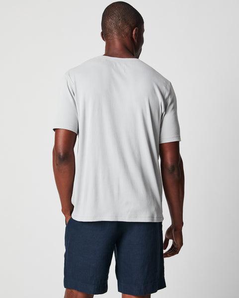 Short Sleeve Rib Crew -  Product Image