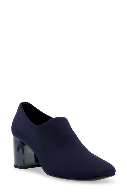 Anne Klein Treena (Navy Fabric) Women's Shoes Product Image