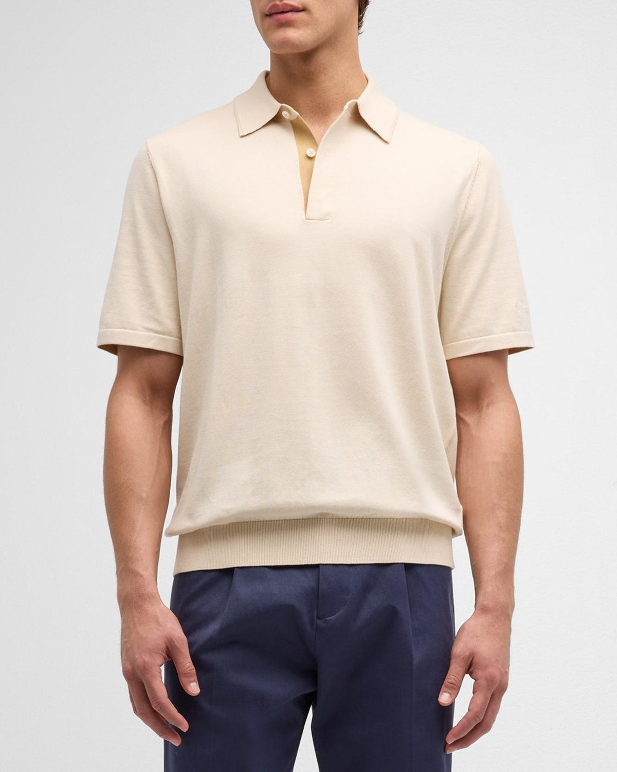 Mens Organic Cotton Polo Shirt Product Image