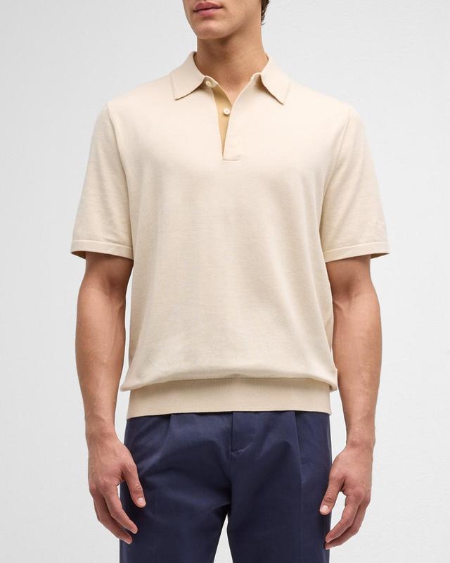 Mens Organic Cotton Polo Shirt Product Image