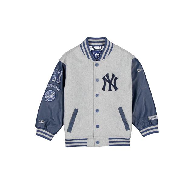 New York or Nowhere x New York Yankees Gray Youth Jacket Male Product Image