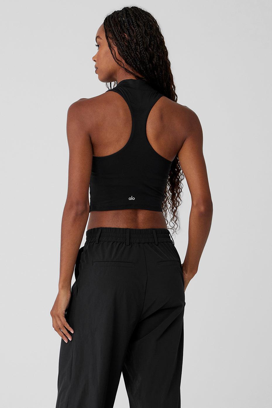 Alosoft Top That Bra Tank - Black Female Product Image