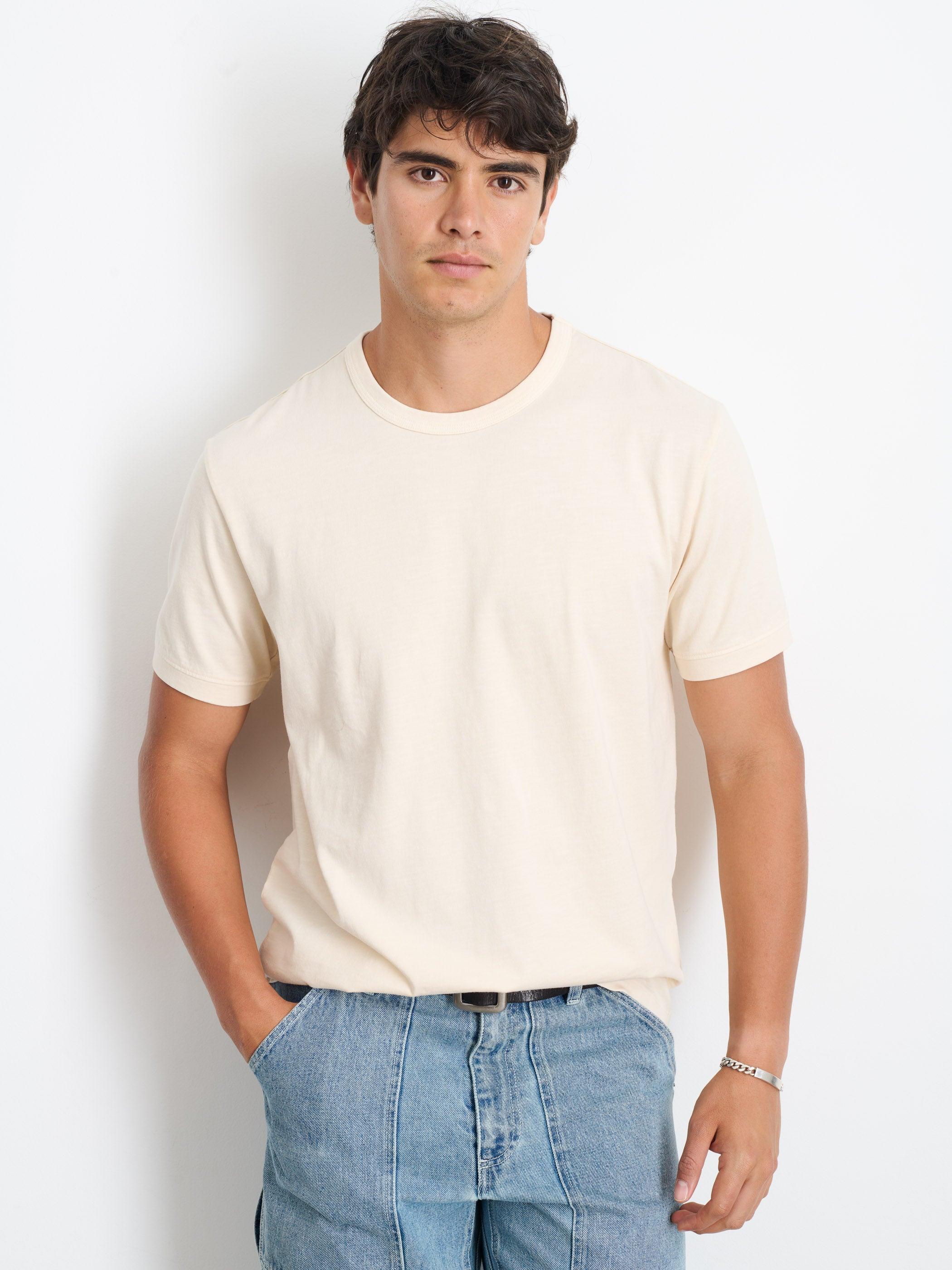 Standard T-Shirt in Slub Cotton Male Product Image