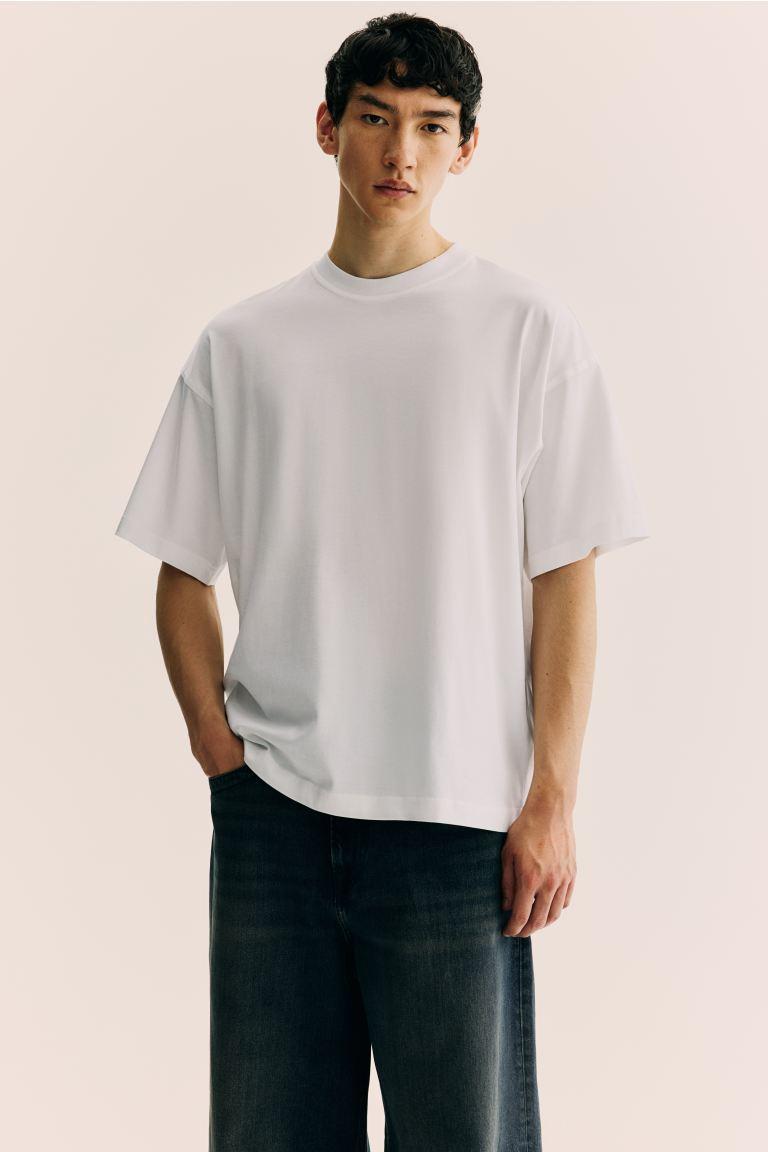 H & M - Oversized Fit T-shirt - White product image