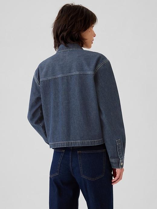 Cropped Denim Jacket product image