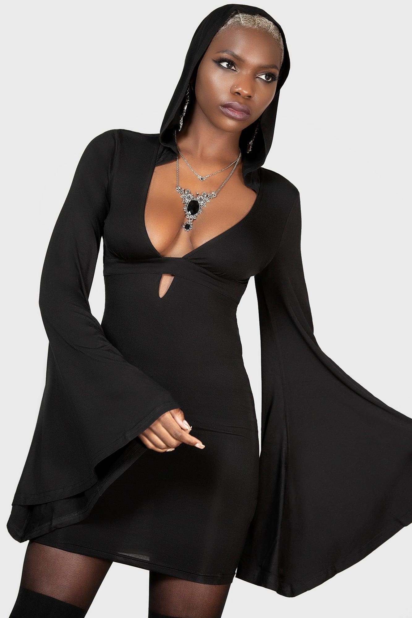 Deity Hood Dress - Resurrect Female Product Image