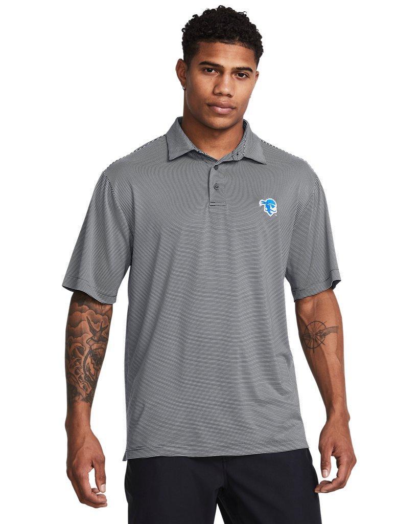 Men's UA Tee To Green Collegiate Bridge Stripe Polo Product Image