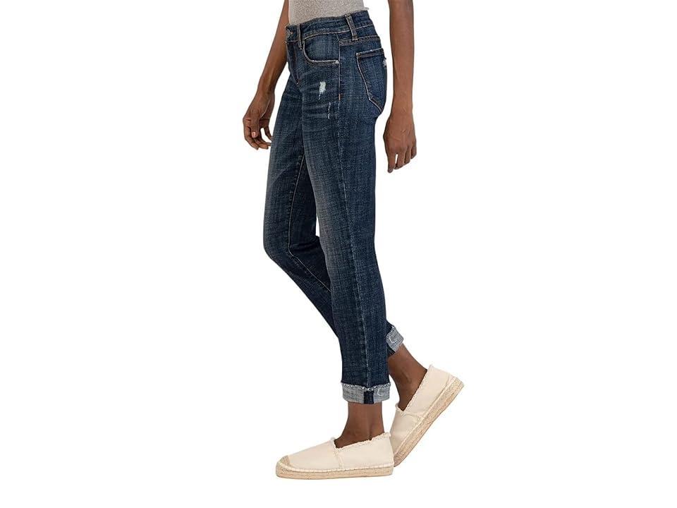 KUT from the Kloth Amy Crop Straight Leg in Prestigious (Prestigious) Women's Jeans Product Image