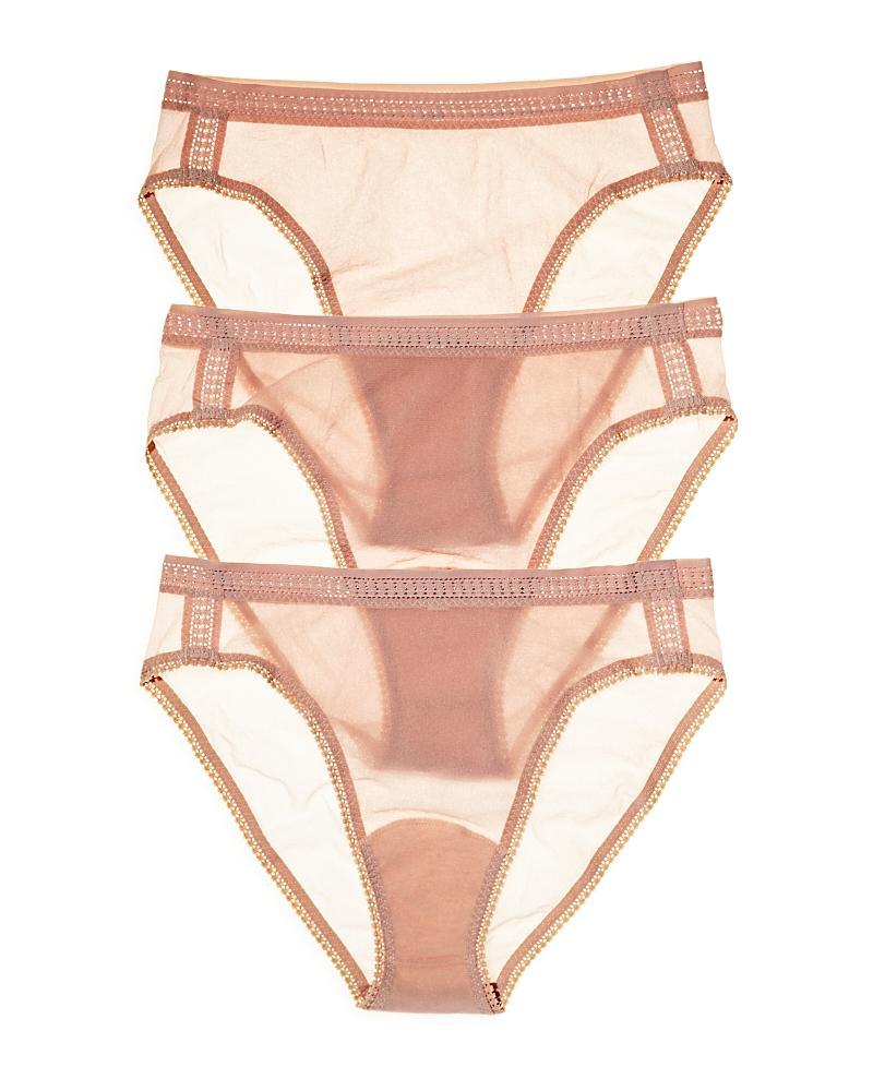 On Gossamer 3-Pack Mesh High Cut Briefs Product Image