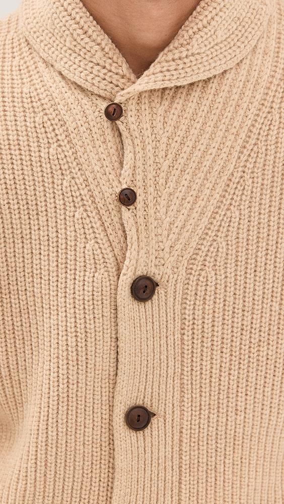 Polo Ralph Lauren Wool Cashmere Shawl Collar Cardigan | Shopbop Product Image