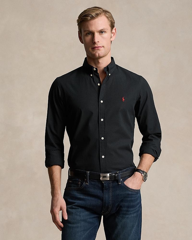 Polo Ralph Lauren Slim Fit Long Sleeve Poplin Button Down Shirt Product Image