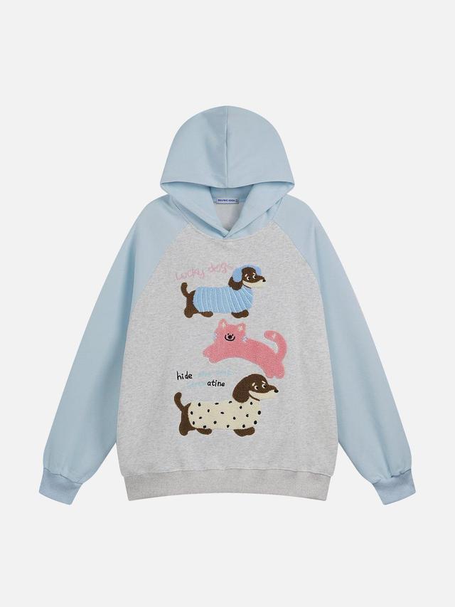 Aelfric Eden Flocking Cute Animal Hoodie Product Image