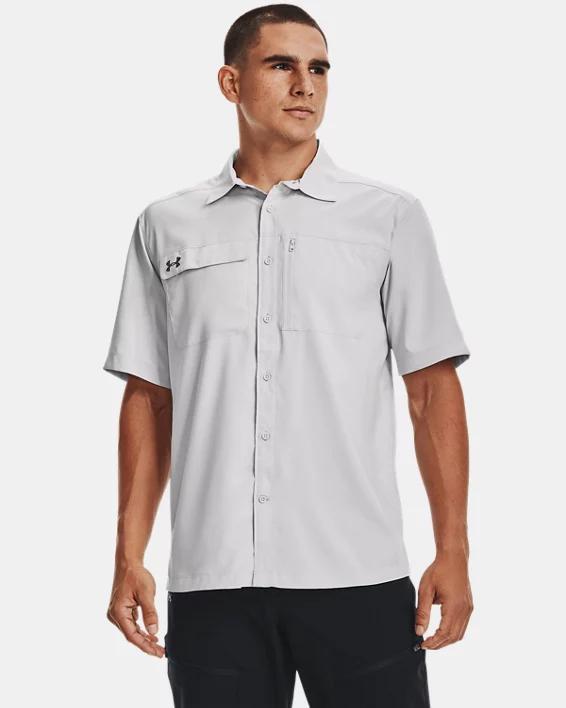 Mens UA Motivator Coachs Button Up Shirt Product Image