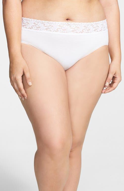 Hanky Panky Organic Cotton Plus Size Conscience French Brief 892461X Product Image