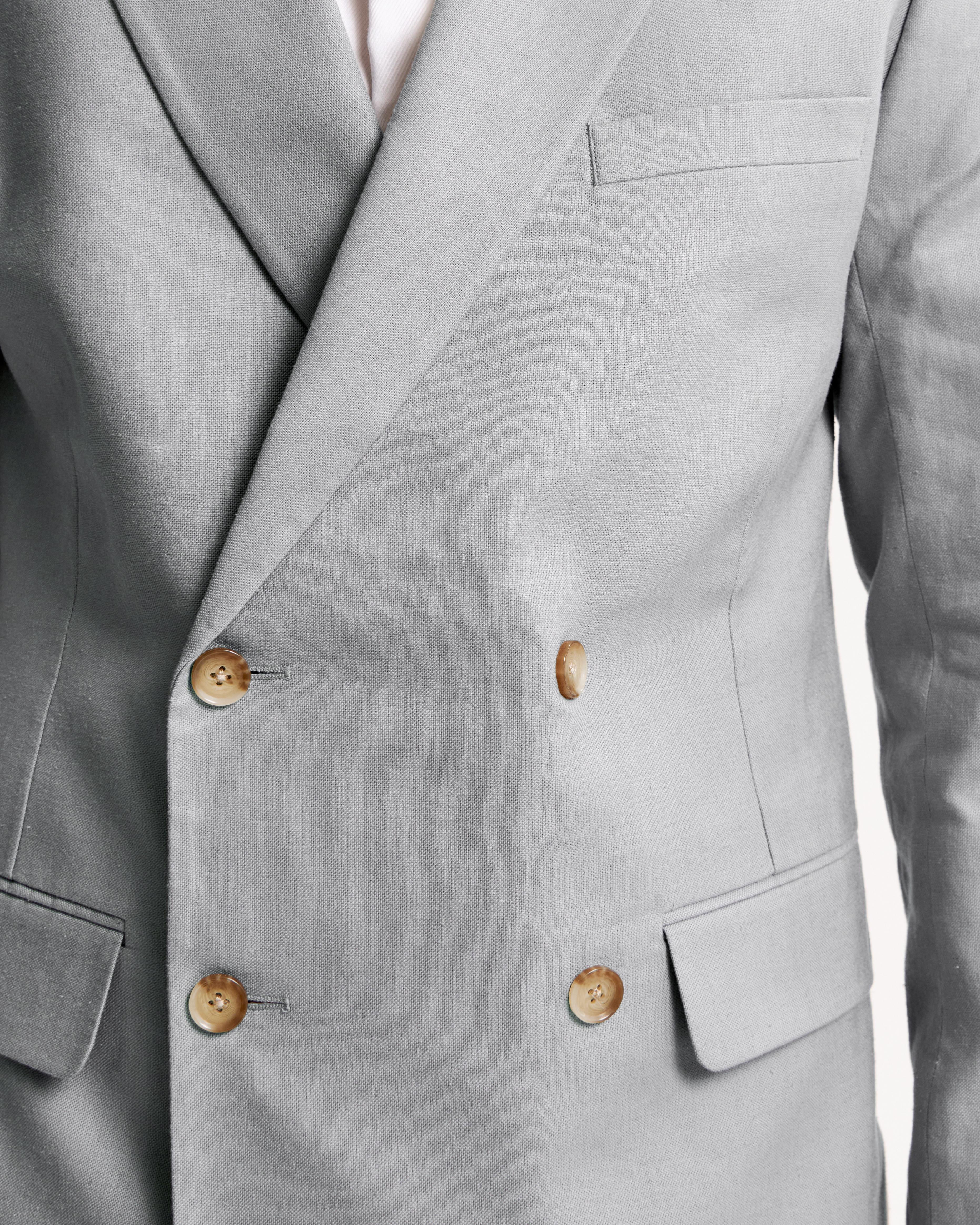 The A&F Collins Tailored Double-Breasted Blazer Product Image