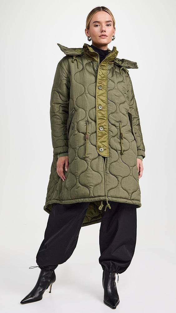 Alpha Industries M-65 Fishtail Puffer W | Shopbop Product Image