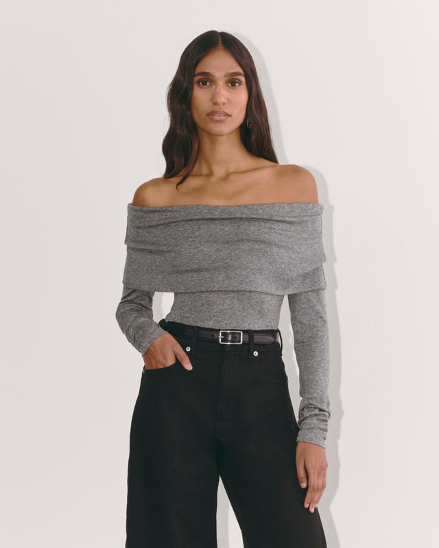 The Off-the-Shoulder Top in Butterluxe Product Image