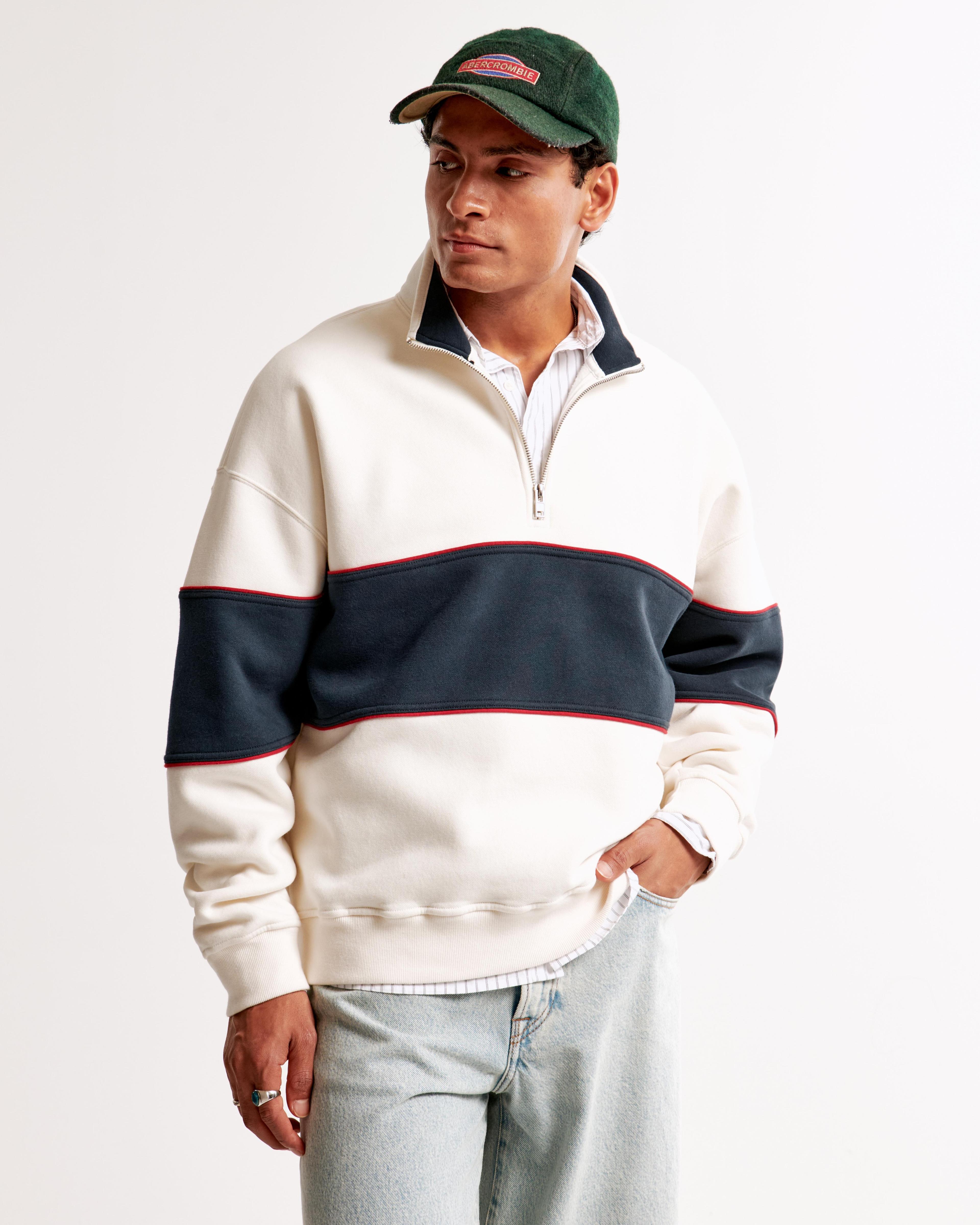 Essential Half-Zip Sweatshirt Product Image