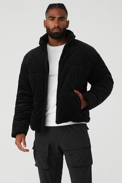 Corduroy Stage Puffer - Black Product Image