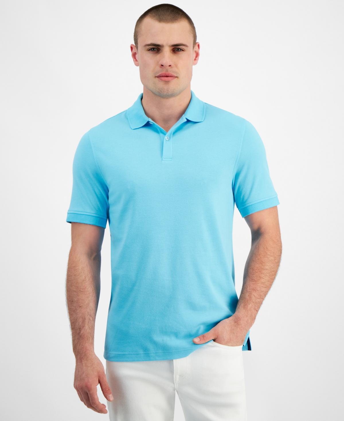 Club Room Mens Soft Touch Interlock Polo, Created for Macys Product Image