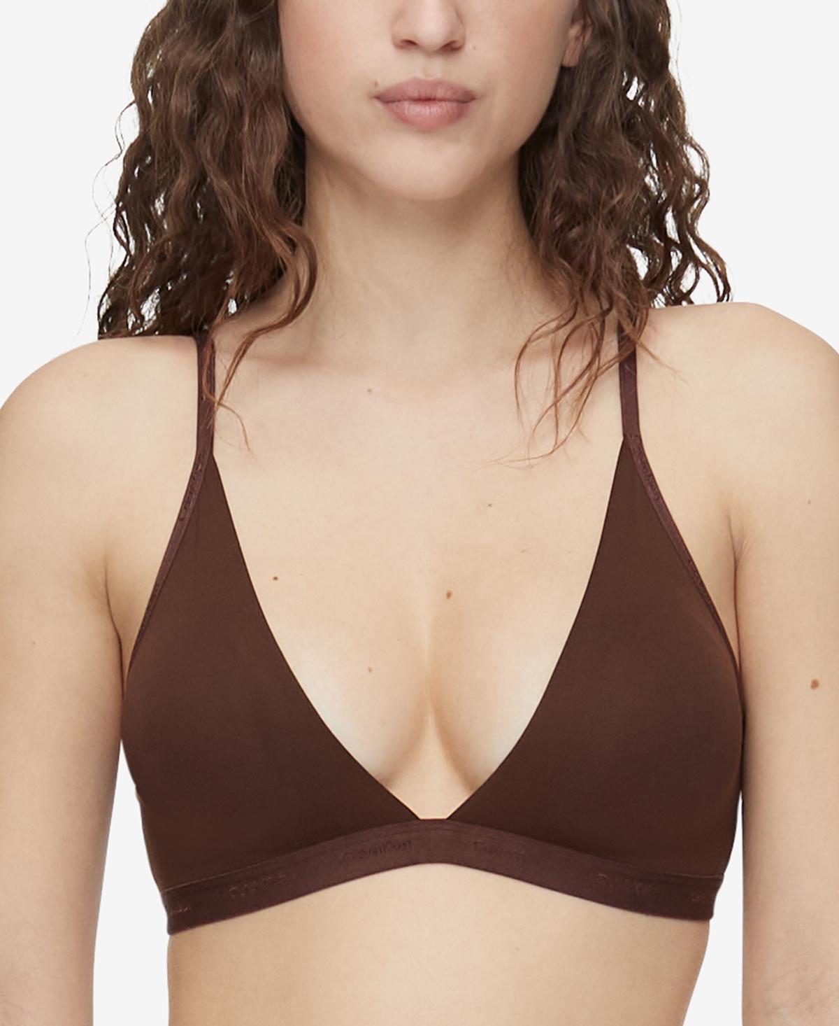 Calvin Klein Underwear Form to Body Lightly Lined Triangle (Cedar) Women's Lingerie Product Image