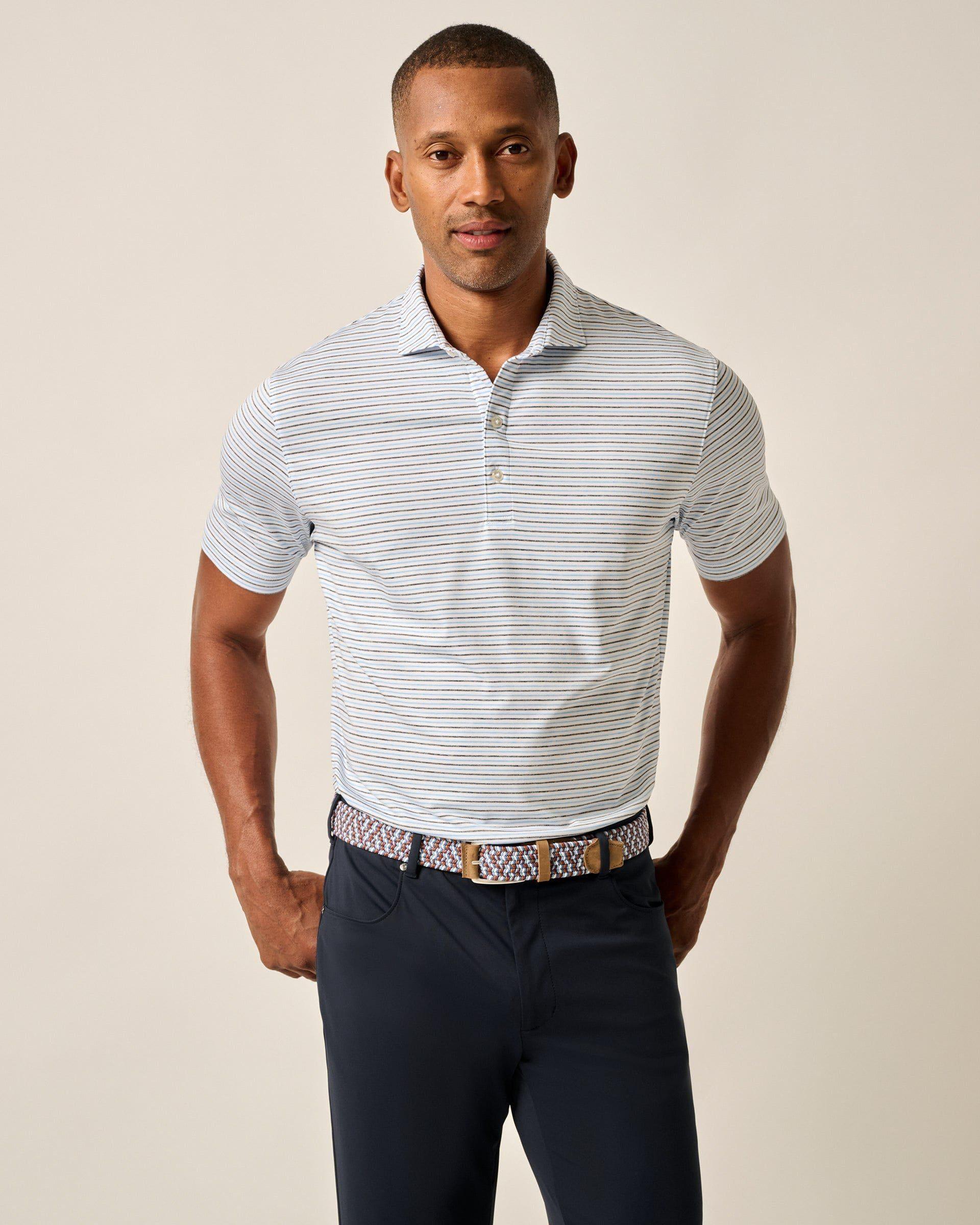 Performance Jersey Polo - Vik Stripe Male Product Image