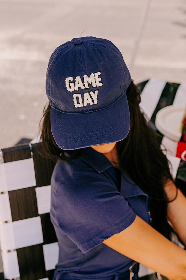 Game Day Baseball Cap In Navy Product Image