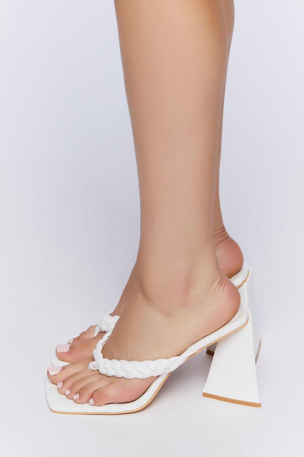 Braided Thong Heels | Forever 21 Product Image