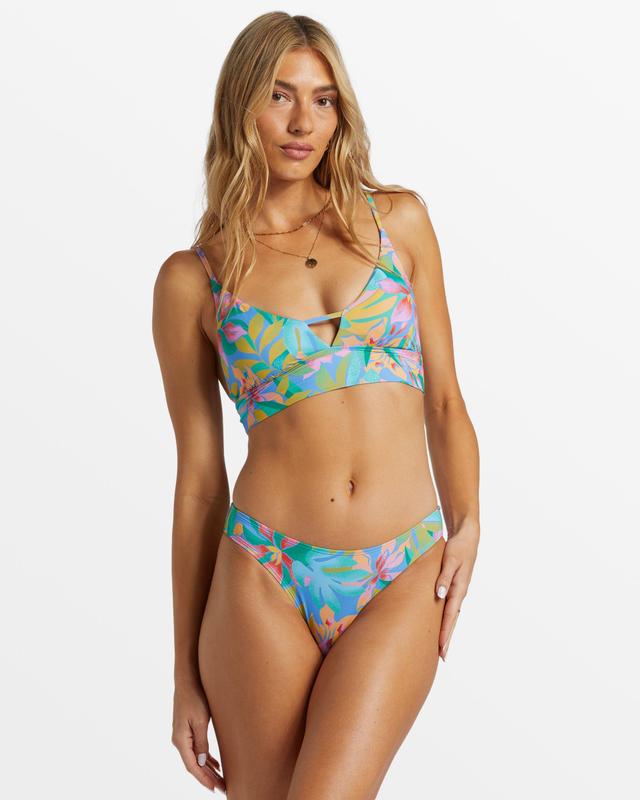 Tropic Daze Lowrider Medium Waist Bikini Bottoms - Multi Female Product Image