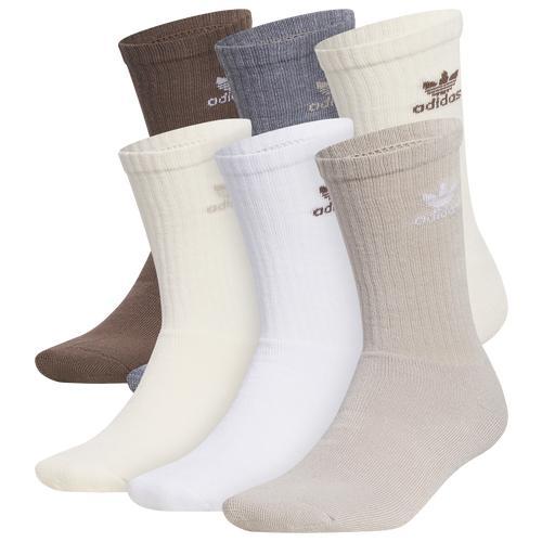 adidas Originals Mens adidas Originals Trefoil 6 Pack Crew Socks - Mens Product Image