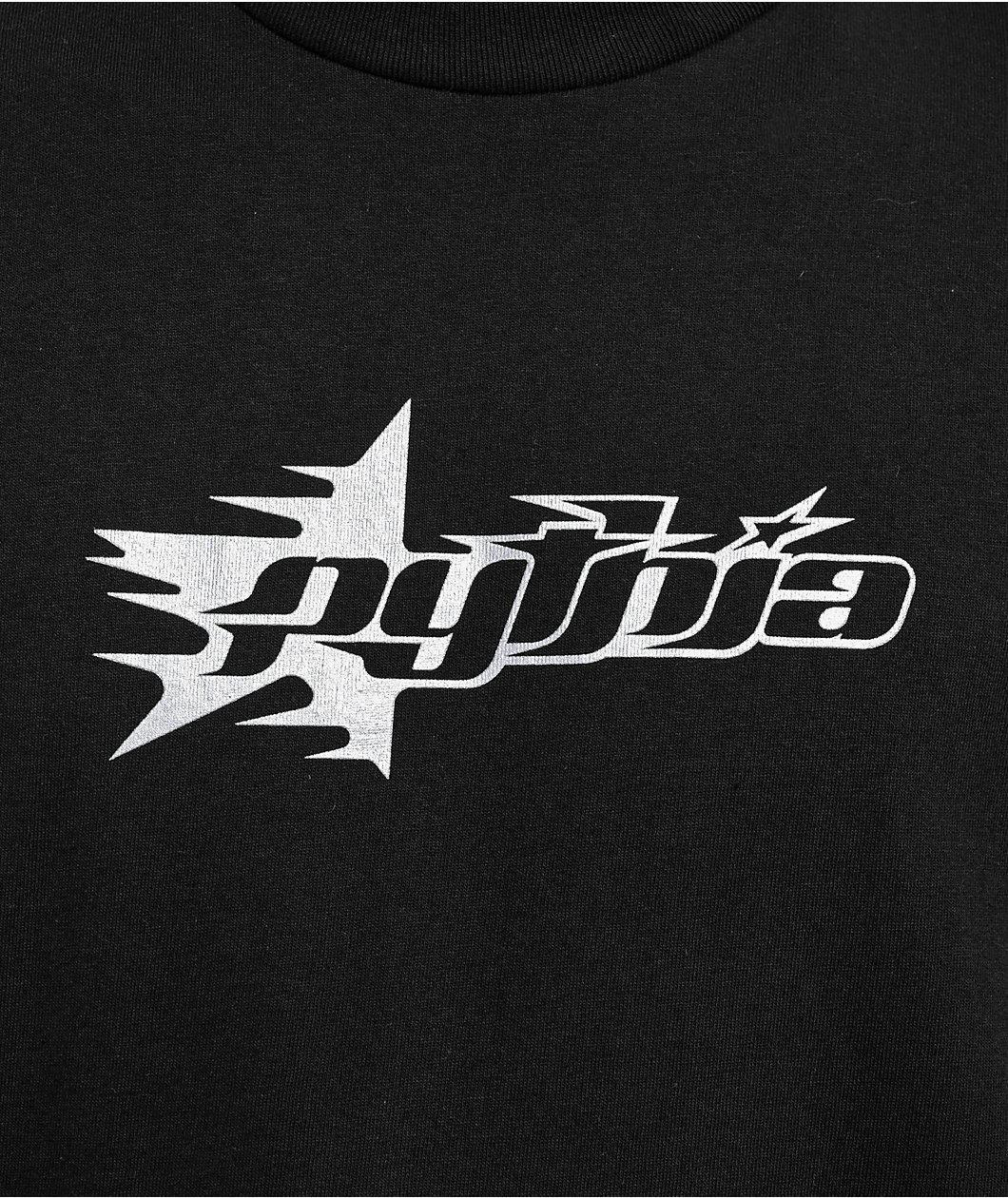 Pythia Metallic Logo 2 Black T-Shirt Product Image