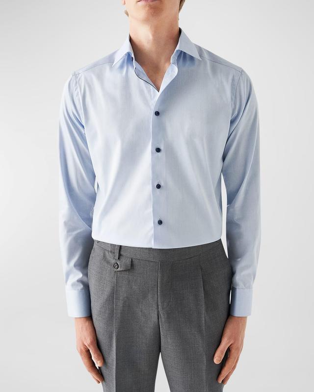 Mens Contemporary Fit Twill Shirt Product Image