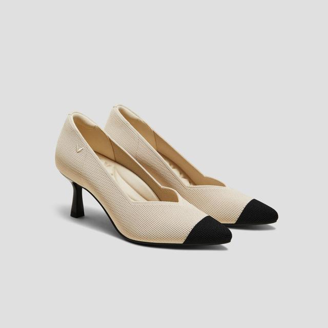 Pointed-Toe Mid Heels (Anna) Product Image