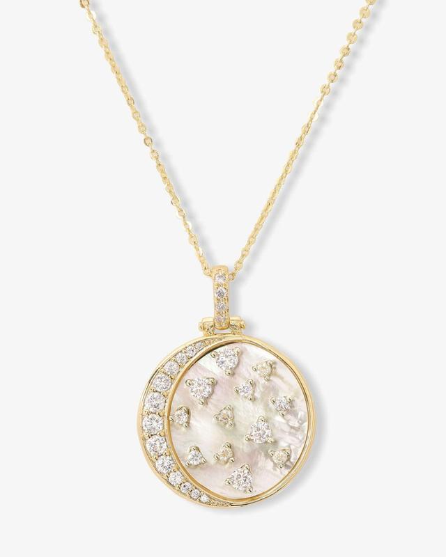 Sweet Dreams Medallion - Gold|White Diamondettes Product Image