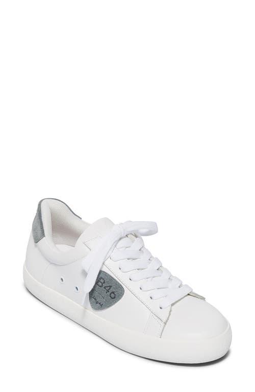 Womens Tatum Leather Logo Sneakers Product Image